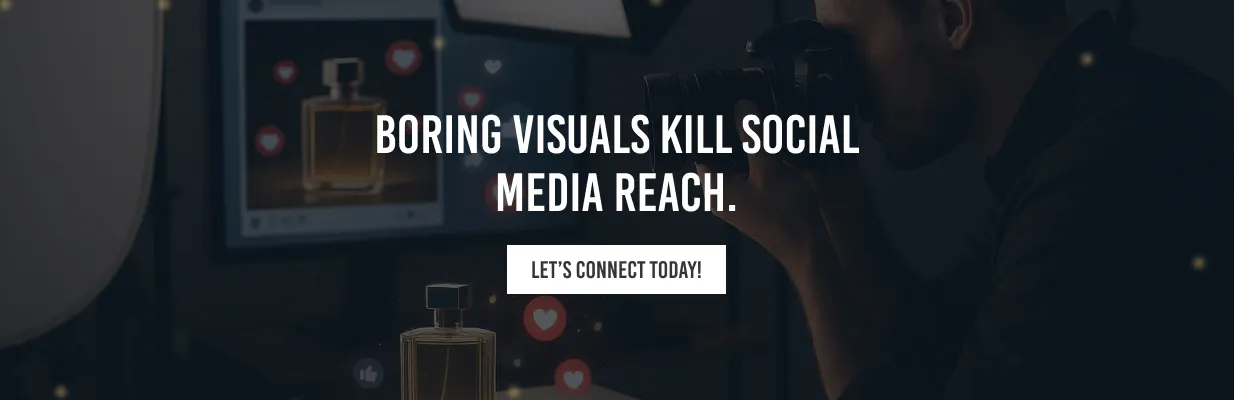 Boring visuals kill social media reach. Let’s create something stunning together!